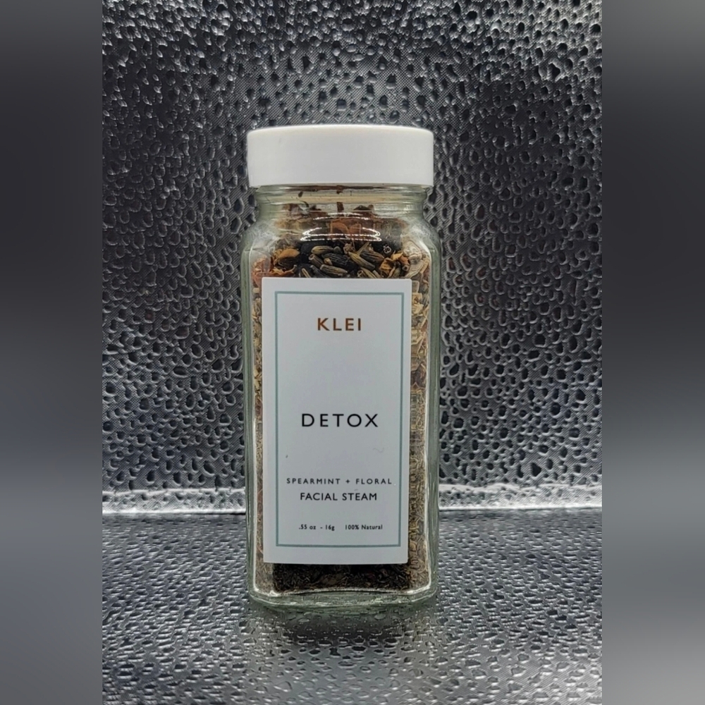 NEW - KLEI Detox Facial Steam - Spearmint + Floral - 100% Natural Herbal Blend